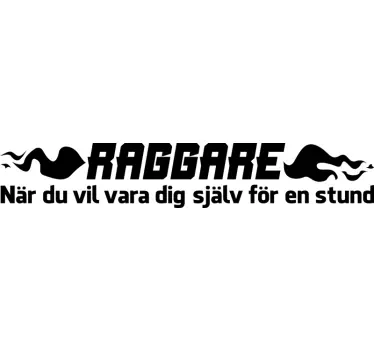 När du vill vara dig själv menar bil dekal - Tenstickers