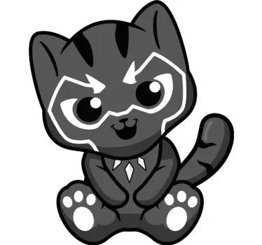 Panter djur klistermärke - Tenstickers