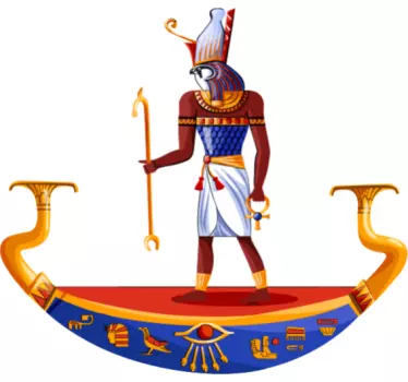Egyptiska gud horus religion klistermärken - Tenstickers