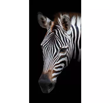 Zebrabild huawei dekal - Tenstickers