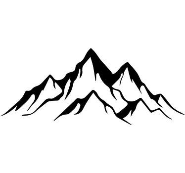 Berg och landskap natur klistermärken - Tenstickers