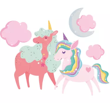 Liten enhörning med märke på djur - Tenstickers