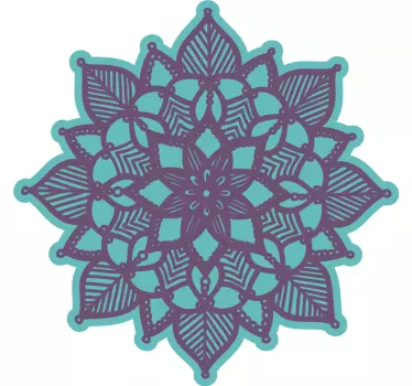 Zen lotus flower väggdekal - Tenstickers