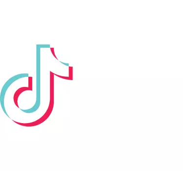 Tiktok personligt fönster dekal - Tenstickers