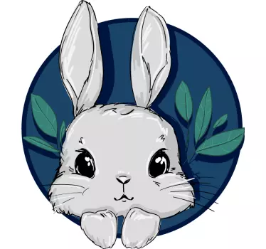 Dekorativ påskväggklistermärke - Tenstickers