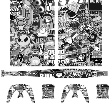 Bomb playstation 5 klistermärken - Tenstickers