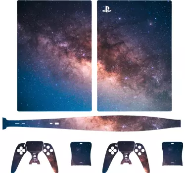 Galaxy playstation 5 dekal - Tenstickers