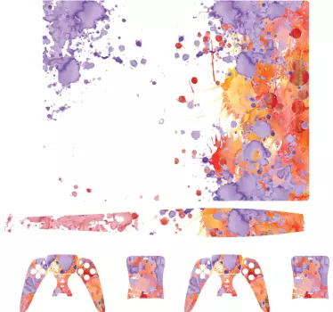 Måla playstation 5 klistermärken - Tenstickers