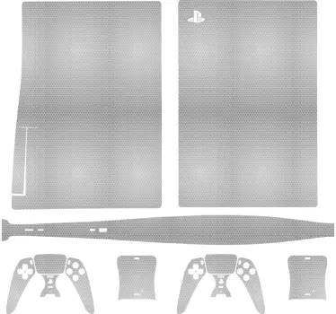 Vit kolhud playstation 5 klistermärke - Tenstickers