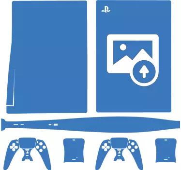 Ps5 anpassningsbara playstation 5-klistermärken - Tenstickers