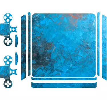 Ps4 glänsande is playstation 4 klistermärken - Tenstickers