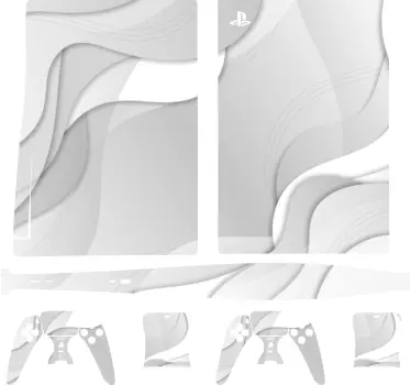 Ps5 klistermärke stilrent gamingcover - Tenstickers