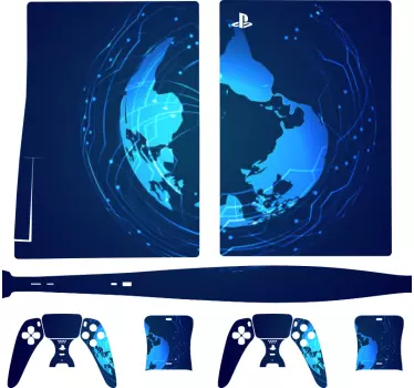 Ps5 klistermärke global anslutning - Tenstickers