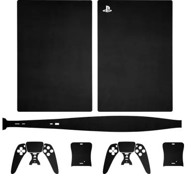 Ps5 klistermärke för svart hud playstation 5 - Tenstickers