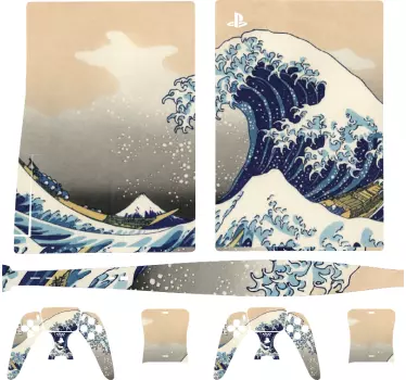 Digital world playstation 5 dekal - Tenstickers