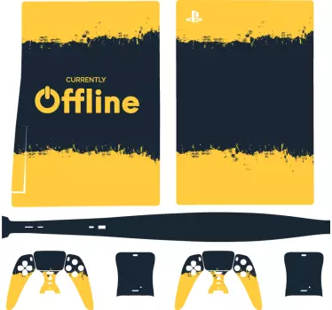 Ps5 klistermärke för offline-läge - Tenstickers