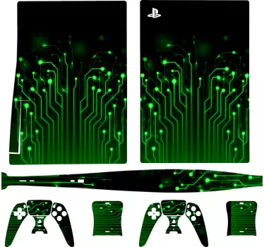 Teknik playstation 5 dekal - Tenstickers
