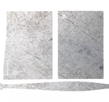 Ps5 klistermärke med texturerat konsolskydd - Tenstickers