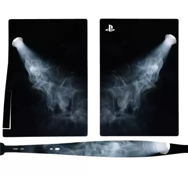 Ps5 klistermärke rökiga ljuseffekter - Tenstickers