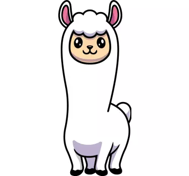 Alpaca klistermärke laptop klistermärken - Tenstickers