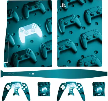 3d-spel playstation 5-klistermärken - Tenstickers