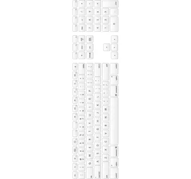 Dator tangentbord klistermärke - Tenstickers