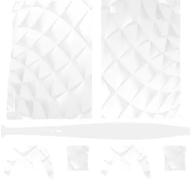 Ps5 klistermärke med tredimensionell textur - Tenstickers