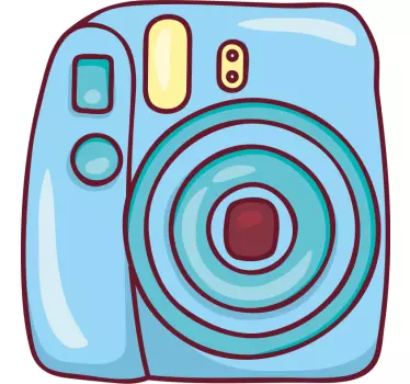Polaroidkamera små bärbara klistermärken - Tenstickers