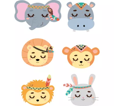 Härliga känslor klistermärken - Tenstickers