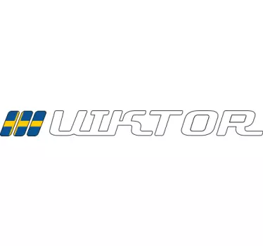 Svensk flagga och motorcykel klistermärke - Tenstickers