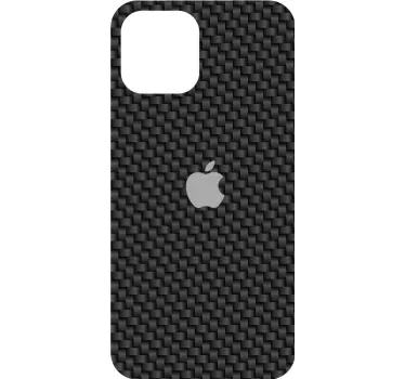 Kolfiber textur effekt iphone dekal - Tenstickers