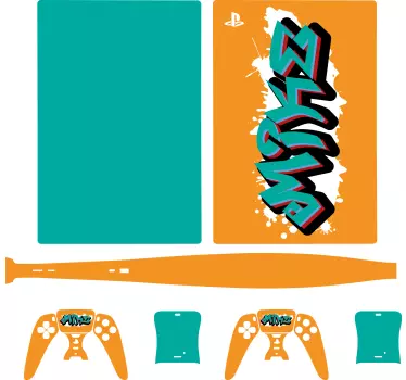 Livfull actionserie PS5 klistermärke - Tenstickers