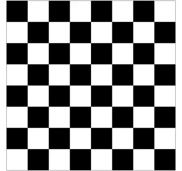 Schack och checkers board sticker - Tenstickers