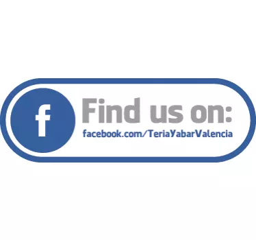Hitta oss på facebook fönster klistermärke - Tenstickers
