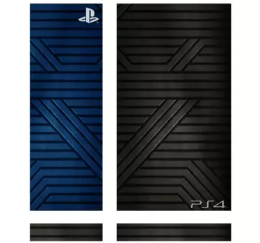 Metallisk ps4 hud - Tenstickers