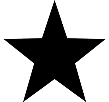 Stjärnor dekorativa vägg klistermärken - Tenstickers