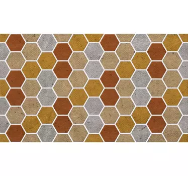 Honeycomb textur laptop klistermärken - Tenstickers