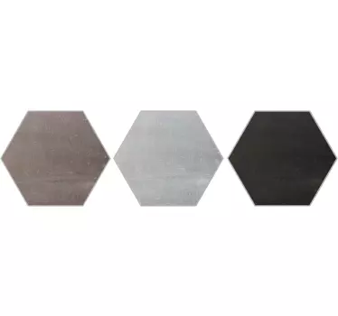 Grafisk hexagonal kakel klistermärke - Tenstickers