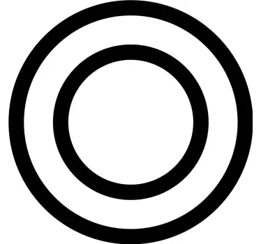 Cirkel klistermärkeuppsättning - Tenstickers