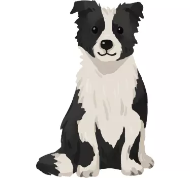 Collie klistermärke husdjur dekaler - Tenstickers