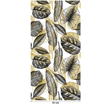 Plantas tropicales elegantes Väggklistermärken möbler - Tenstickers