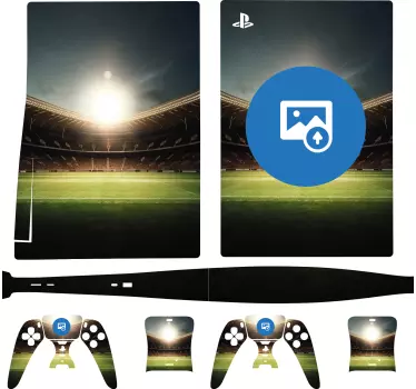 Fotbollsarena klistermärken fotboll - Tenstickers