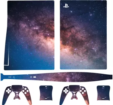 Galaxen Väggklistermärken PS5 - Tenstickers