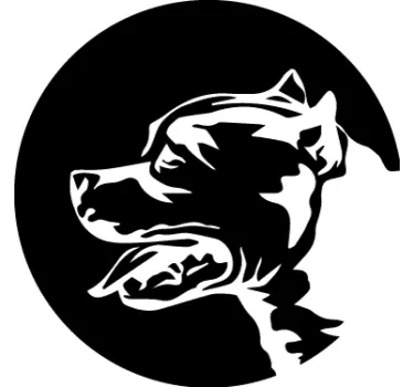 Amerikansk stafford-shire terrier bil dekal - Tenstickers