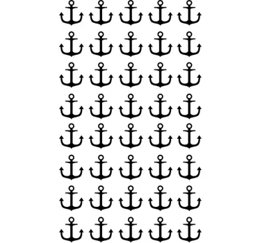 Ankar klistermärkesuppsättning - Tenstickers