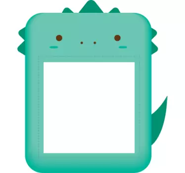 Dinosaurie ljus switch dekal - Tenstickers