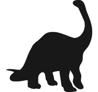 Diplomokus dinosaur tavla klistermärke - Tenstickers