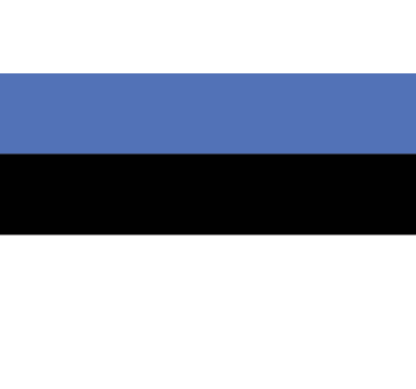 Estonia flagga klistermärke - Tenstickers