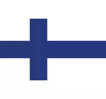 Finland flagga klistermärke - Tenstickers