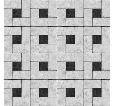Geometrisk klistermärke för mosaiksten - Tenstickers